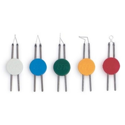 Tip Set : Ring Cutter, Straight Cutter, Coagulation Ball, needle/cold point and angled tip