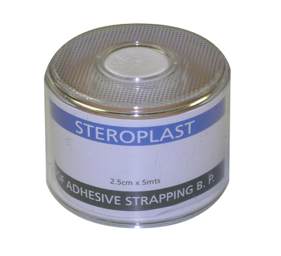 Steroplast Fabric Plaster (W/Proof) 6.3cm x 1m