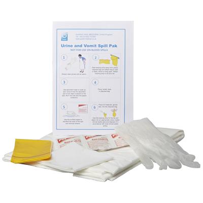 Guest Medical Urine and Vomit Spill-Pak with Super Absorbent Pad x1
