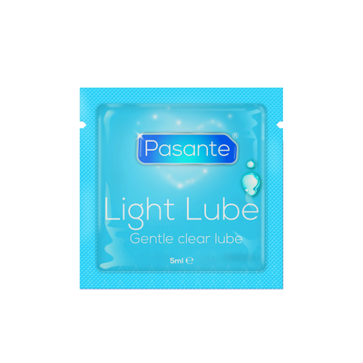 Pasante Light Lube Sachets  Clear 5 ml x144